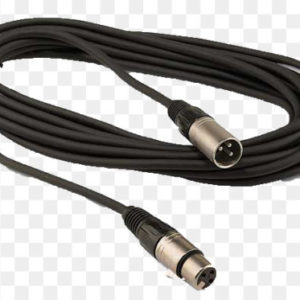 Прокат микрофонного кабеля с коннектором NEUTRIK XLR(M) - XLR(F) 5м