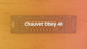 Прокат светового пульта Chauvet Obey 40